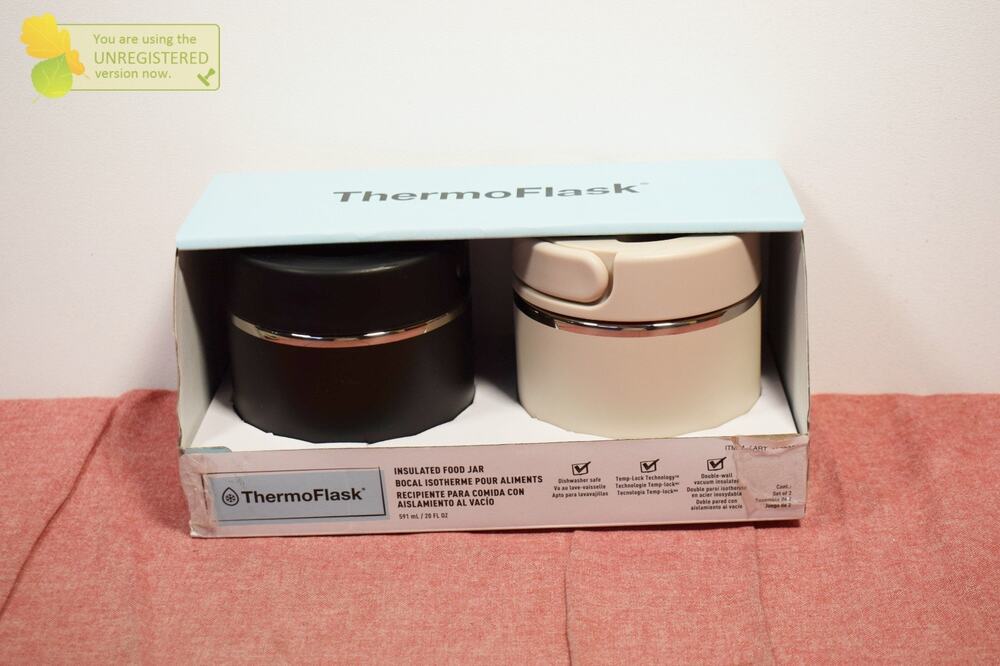 Thermo Flask Insulated Food Jar 20oz 2 Pack